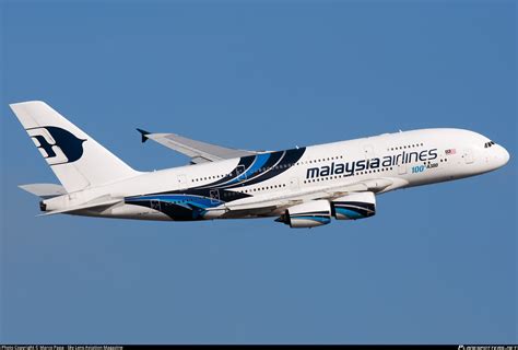 9m Mnf Malaysia Airlines Airbus A380 841 Photo By Marco Papa North