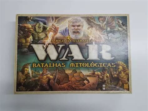 War Batalhas Mitológicas Grow Jogo Tabuleiro Frete Grátis