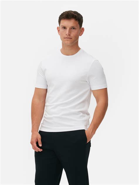 Men S White Kem T Shirt Primark