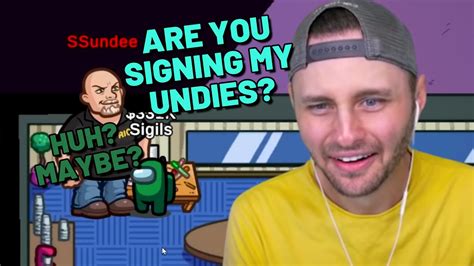 Ssundee Catches Sigils Forging His Signature On His Undies Youtube