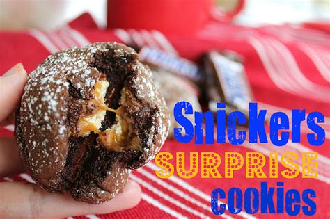 Snickers Surprise Cookies — Hello Honey