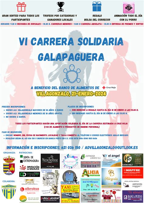 Informaci N De Carrera Vi Carrera Solidaria Galapaguera