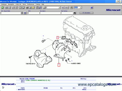 KIA 2014 Spare Parts Catalog Download