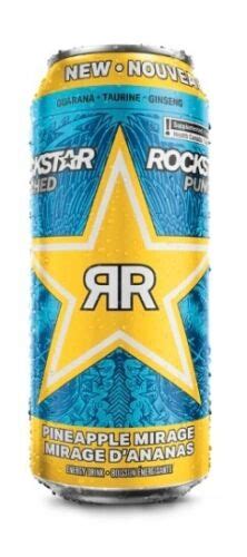 Cans Of Rockstar Punched Pineapple Mirage Energy Drink Ml Oz