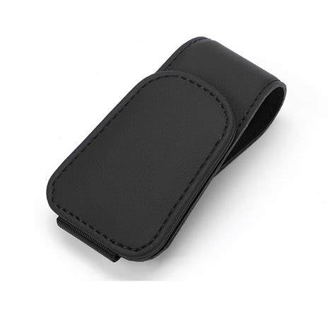 Savings Clearance Zeceouar Sunglass Holder For Carmagnetic Leather Sunglass Clip For Car Visor