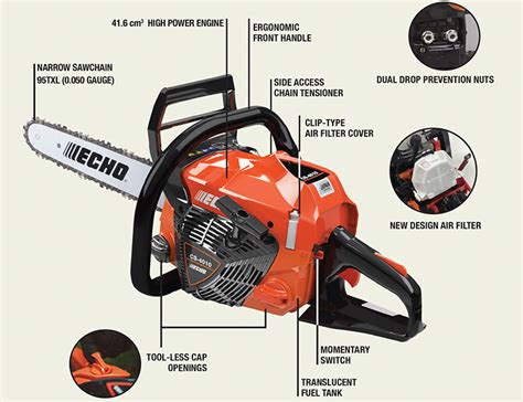 ECHO Tools Release New CS 4010 Chain Saw News ECHO