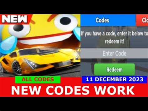 NEW UPDATE CODES 2ND FLOOR Car Crushers 2 ROBLOX ALL CODES