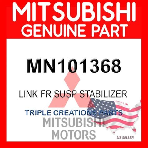 Mitsubishi MN101368 Genuine OEM Stabilizer Link for sale online | eBay