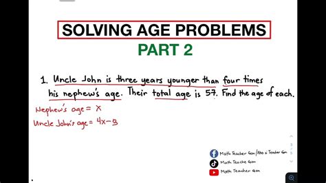 How To Solve Age Problems Part Civil Service Exam Let Exam