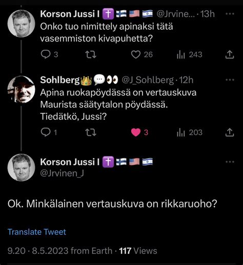 Korson Jussi I On Twitter Taas J In Ilman Vastausta Viel