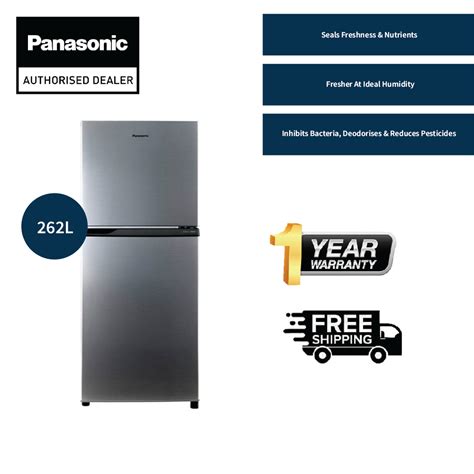 Panasonic Inverter Energy Saving Door Top Freezer Refrigerator L