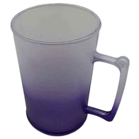 Caneca Chopp Jateada Metalizada Roxa Ml Imp Rio Do Transfer