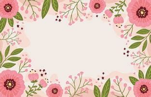 Pink Floral Background Vector Art, Icons, and Graphics for Free Download