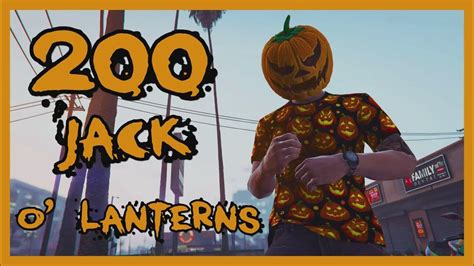 Gta 5 Online Collecting 200 Jack O Lanterns To Unlock The Rare