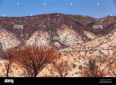 Namibia Kunene River Epupa Falls Angola Himba Tribe Africa