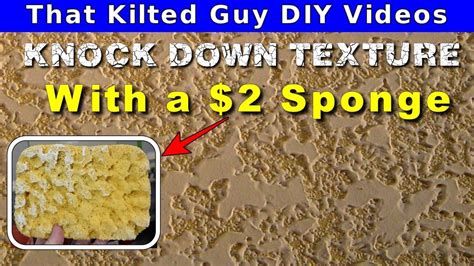 Knockdown Ceiling Texture Sponge Shelly Lighting