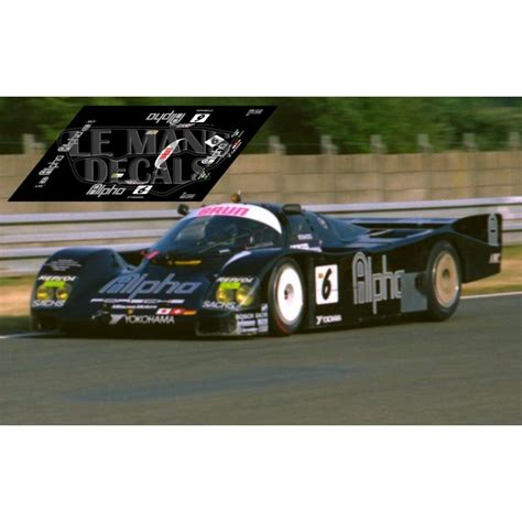 Porsche 962C - Le Mans 1989 nº6 - LEMANSDECALS