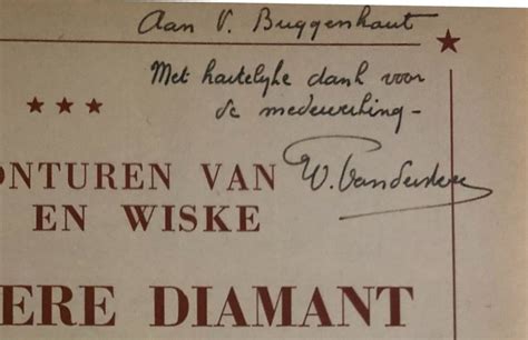 Suske En Wiske Rv De Duistere Diamant Gesigneerd Catawiki