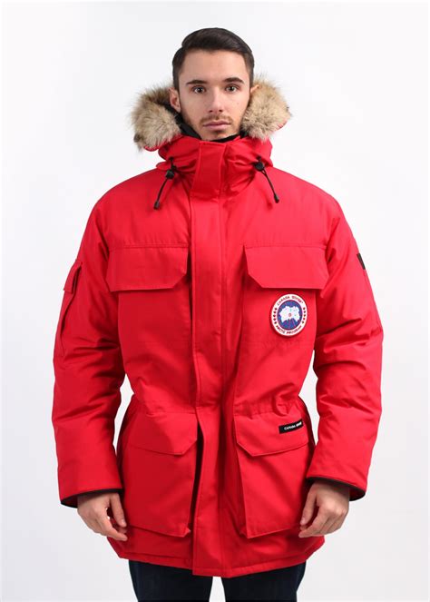 Canada Goose Expedition Parka Red