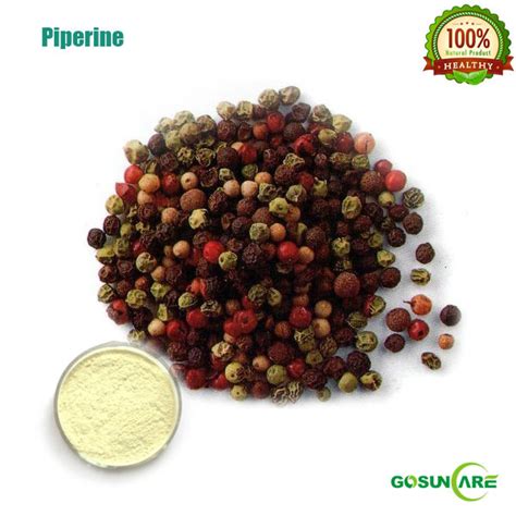 Pure Piperine P E Black Pepper Extract China Gosun Price Supplier 21food