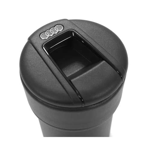 Original Audi Aschenbecher Mittelkonsole Ascher Becher Schwarz