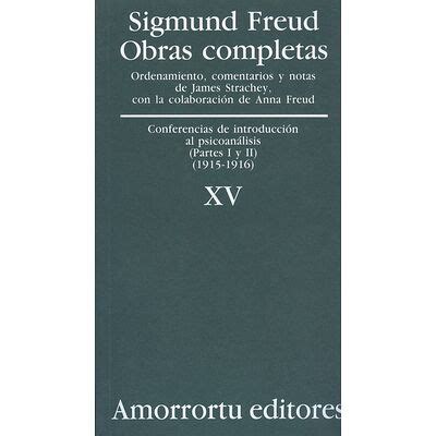 Sigmund Freud XV Conferencias de introducción al psicoanálisis Partes