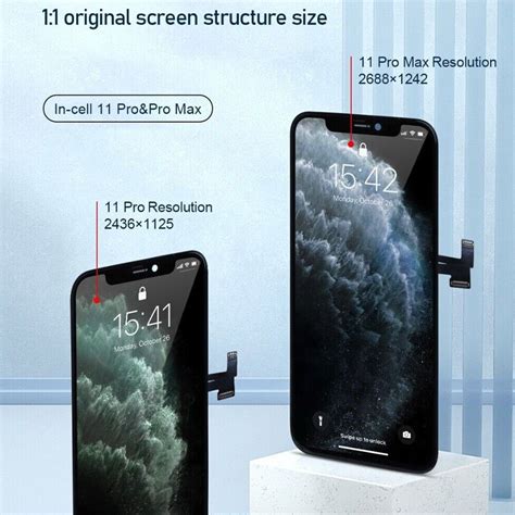 For Iphone Pro Max Lcd Fhd Display Digitizer Screen Replacement