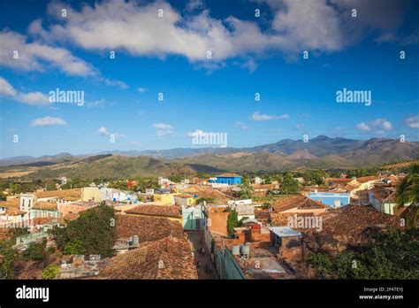 Cuba Trinidad View Of Trinidad Stock Photo Alamy