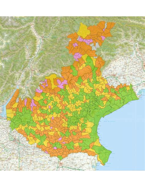 Mappa Stradale Con Comuni Del Veneto Pdf