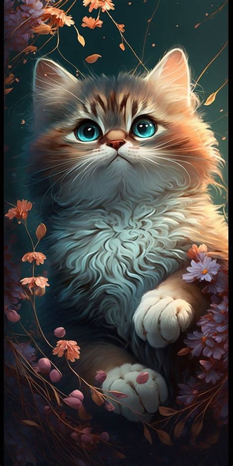 Cat Wallpaper 😺 | Beautiful cats, Cute cats, Cat art