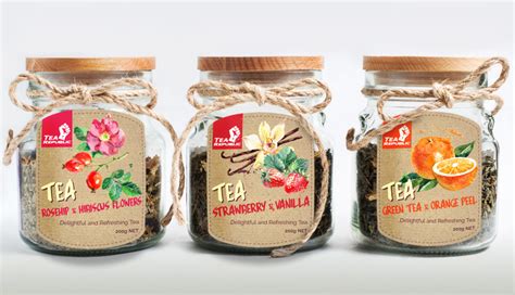 Custom Tea Labels- Professionally Printing at Customlabels.net