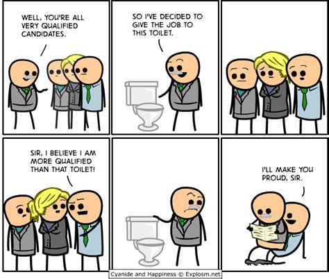 Candidates Comics Cyanide And Happiness Candidates Job Life Nsfw Joyreactor