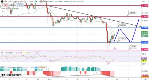 XRP Koers Breekt Neerwaarts Uit Trading Range Stijging Op Komst