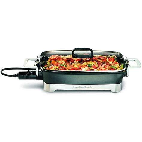 Hamilton Beach 12 X 16 Electric Skillet 49 Walmart Best Electric