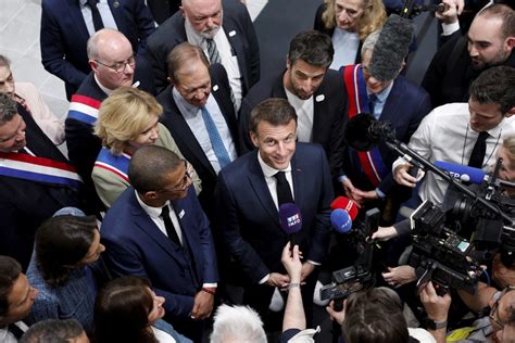 Macron Says He Has No Doubt Russia Will Target Paris Olympics Fmt