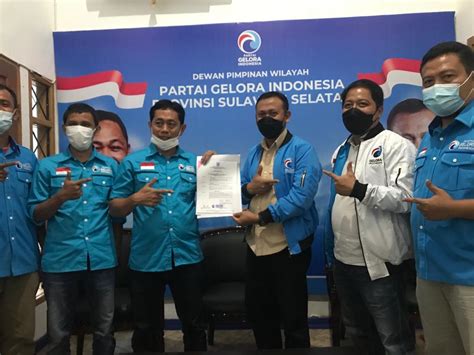 Usung Kader Partai Untuk Pemilihan Wali Kota Gelora Parepare Bakal All