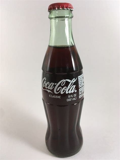 Coca Cola Classic Glass Bottle