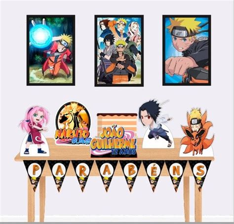 Kit Só Um Bolinho Naruto 2 Elo7 Produtos Especiais