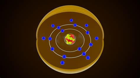 3d Chlorine Atom Turbosquid 2132398