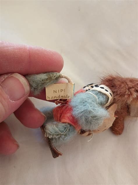 Vintage Rare Atelier Fantasia Fauni Finland Handmade Troll Moomin Nipi