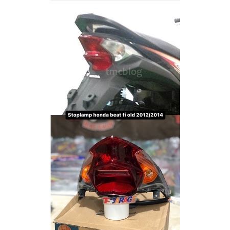 Jual Reflektor Stoplamp Dan Sein Lampu Belakang Custom Smoke Honda Beat