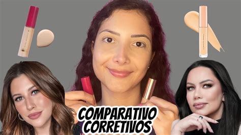 Comparativo De Corretivos De Blogueiras BT Skinplush Bruna Tavares E