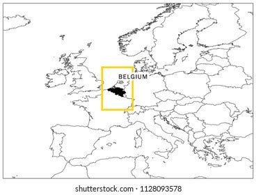 4 467 Brussels Map Stock Vectors And Vector Art Shutterstock