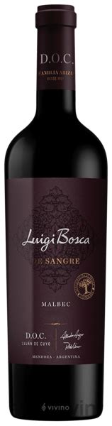 Luigi Bosca De Sangre Lujan De Cuyo Malbec Vivino