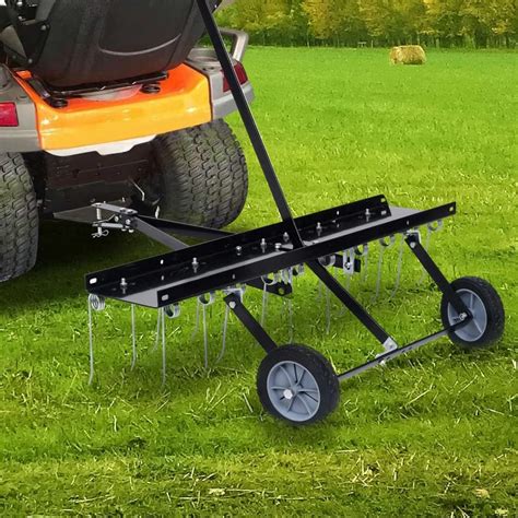 vidaXL Scarificateur pour Tondeuse Autoportée Déchaumeuse de Pelouse