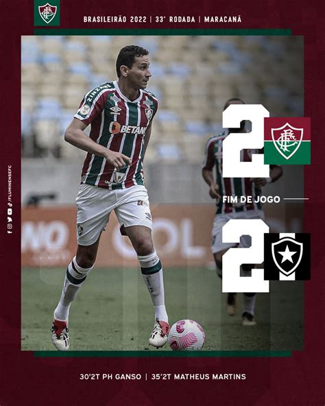 Fluminense F C On Twitter Fim De Jogo Flu Luta At O Fim E Busca O