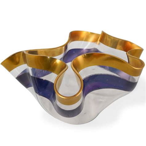 Laurel Fyfe Art Glass Bowl