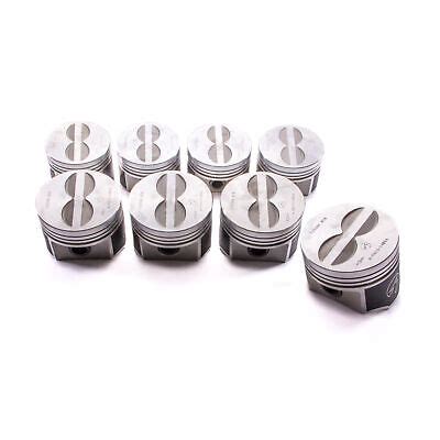 Speed Pro Forged Coated Flat Top Pistons Dodge Chrysler Set