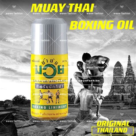 Ready Stockmuaythai Namman Muay Thai Boxing Liniment Oil Original