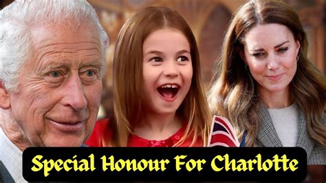 King Charles BESTOWS Special Honour On Princess Charlotte As She Turns